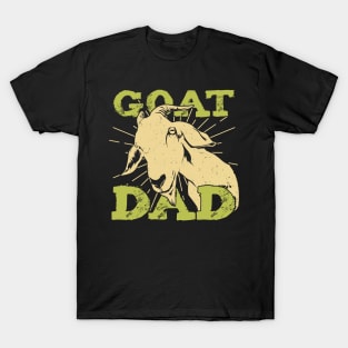 Goat Dad Farming Farmer Gift T-Shirt